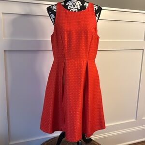 Elegant Red Sleeveless Dress